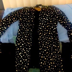 Black Gold Top from Amanda NWT